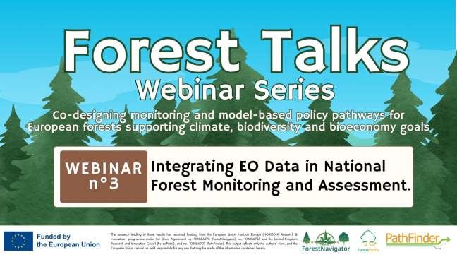 Forest Talks webinar explores integrating Earth observation and national forest inventories across Europe