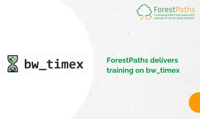 ForestPaths delivers training on bw_timex in Aalborg