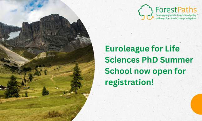Euroleague for Life Sciences PhD Summer School now open for registration