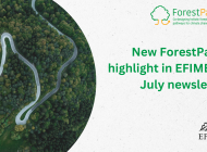 ForestPaths’ presentation at the Living Planet Symposium featured in the EFIMED newsletter