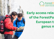 Early access release of the ForestPaths European tree genus map