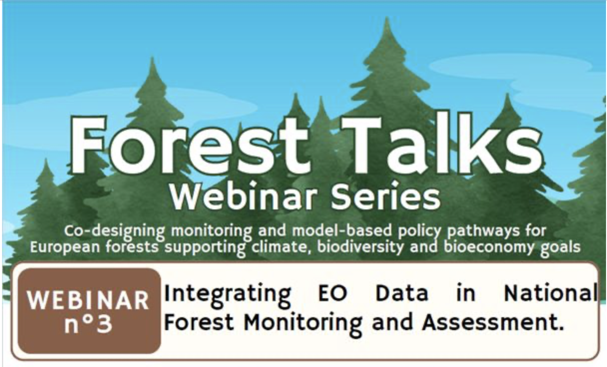 Third edition of ForestTalks: Integrating EO data in National Forest Monitoring and Assessment
